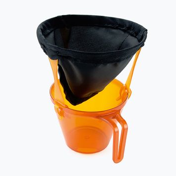GSI Outdoors Ultralight Java Drip coffee filter funnel black/orange 79460