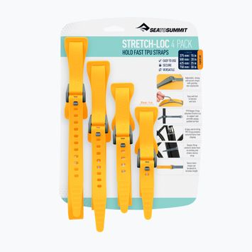 Sea to Summit Stretch Loc straps yellow