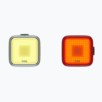 Knog Blinder Square Twinpack front+rear bike lamp set 12291