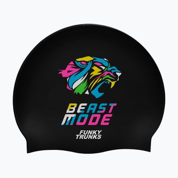 Funky Trunks Silicone beast mode swimming cap