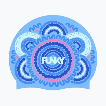 Swimming cap Funky Silicone bundjalung blue