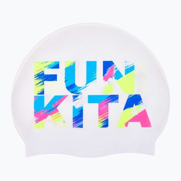 Funkita swimming cap Silicone streaky strokes