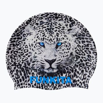 Funkita Silicone white walker swimming cap