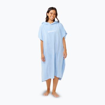 Rip Curl Classic Surf Hooded mid blue women's poncho