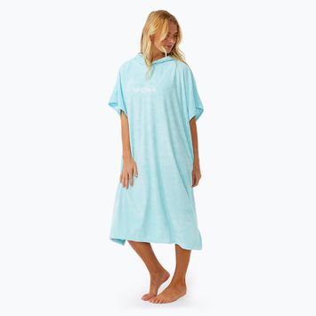 Rip Curl Classic Surf Hooded sky blue women's poncho