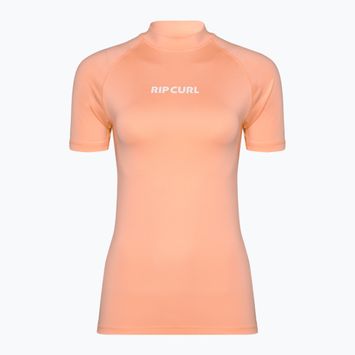 Women's Rip Curl Classic Surf Upf Rashguard SS bright peach swim shirt