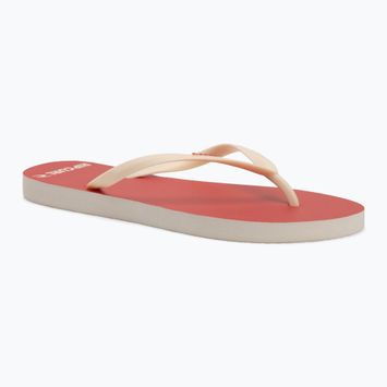 Women's Rip Curl Bondi Bloom hibiscus red flip flops