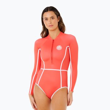Women's one-piece swimsuit  Rip Curl Classic Surf Ls Surf Suit red
