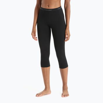 Women's thermal pants icebreaker 200 Oasis Legless black 104382