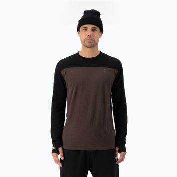 Mons Royale men's Yotei Merino thermal longsleeve black