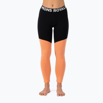 Women's thermal trousers Mons Royale Cascade Merino Base Layer punch
