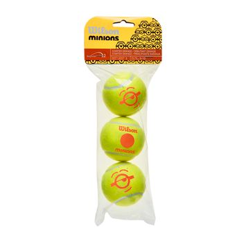 Wilson Minions Stage 2 children's tennis balls 3 pcs yellow WR8202601