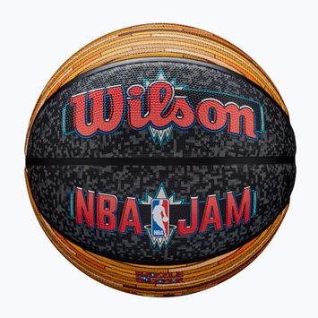 Wilson NBA Jam Outdoor basketball black/gold size 7