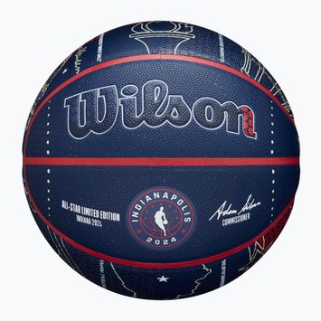 Wilson 2024 NBA All Star Collector basketball + box brown size 7