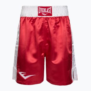 Men's training shorts Everlast Trunks Pro red/white
