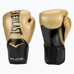Everlast Pro Style Elite 2 gold boxing gloves EV2500