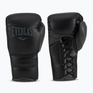 Everlast Powerlock 2 Laced Pro Training boxing gloves black