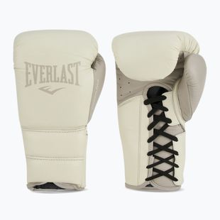 Everlast Powerlock 2 Laced Pro Training boxing gloves white