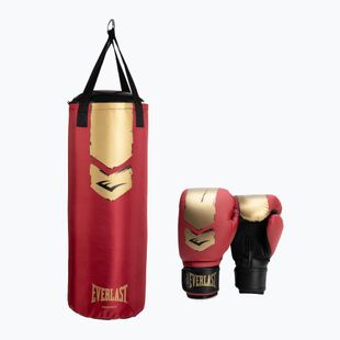 Everlast Prospect 2 Heavy Bag boxing kit red/gold