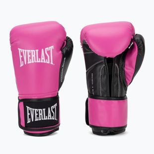 Boxing gloves Everlast Powerlock Pro OG H&L Training Glove pink/black