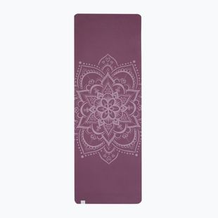 Yoga mat Gaiam TPE Blush Printed burgndy