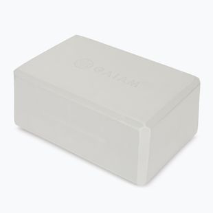 Yoga block Gaiam Yoga sustained grey