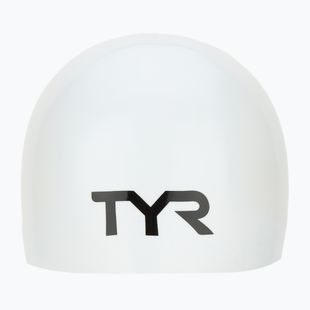 TYR Competitor Racing swimming cap white