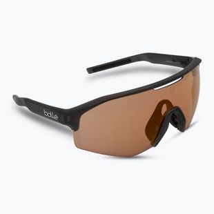 Bollé Lightshifter XL black frost/phantom brown red photochromic sunglasses