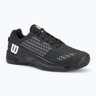 Men's tennis shoes Wilson Rush Pro Extra Duty black/ black/ white