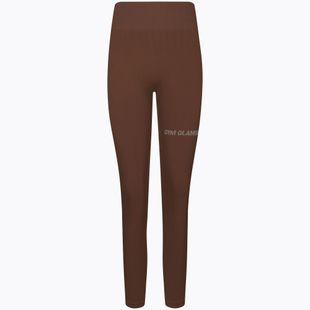 Women's training leggings Gym Glamour Push Up Chocolate 370