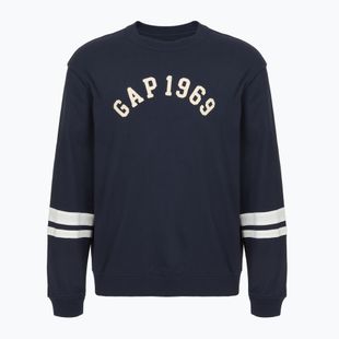Men's GAP Logo Piping Crewneck sweatshirt blue navy