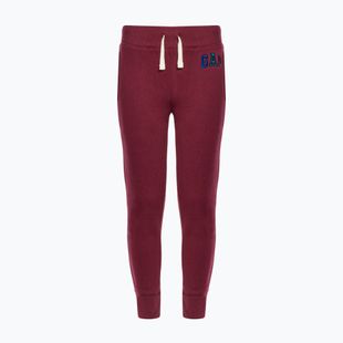 Children's trousers GAP V-Fall Fash Logo Jogger deep garnet red