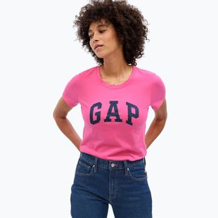 Women's GAP V-Gap SS Classic Tee standout pink