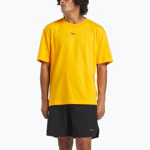 Men's training T-shirt Reebok Atlethe Hype Tee electric amber