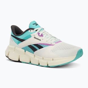 Reebok Zig Dynamica 5 chalk/ai aqua/vintage chalk running shoes