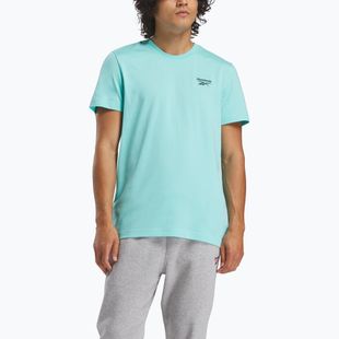 Men's T-shirt Reebok Identity Small Logo Tee ai aqua