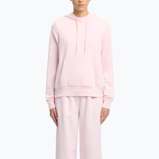 Women's Reebok Identity Small Logo French Terry Hoodie frosted berry