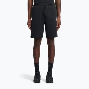 Men's training shorts Reebok Identity Small Logo Fleece black/white/vector red