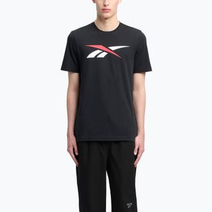 Men's T-shirt Reebok Gs Vector Tee black/white/vector red