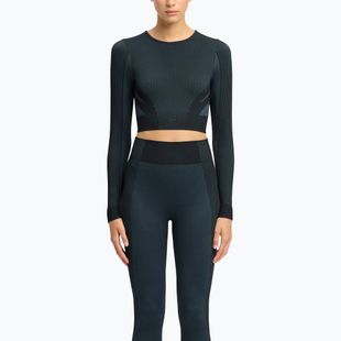 Women's training longsleeve Reebok RBK Lab Seamless Crop black