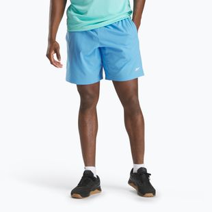 Men's training shorts Reebok Wor Woven recovery shorts blue
