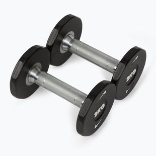 Dumbbells Nike Strength Pro Urethane Dumbbell 2 x 2 kg black/white
