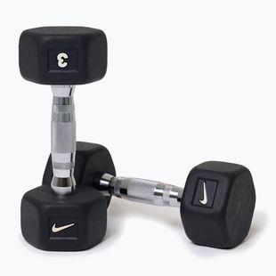 Dumbbells Nike Strength Hex Dumbbell 2 x 3 kg black/white