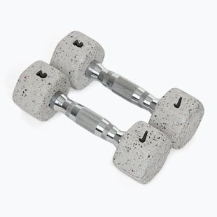 Dumbbells Nike Strength Grind Hex Dumbbell 2 x 2 kg wolf grey