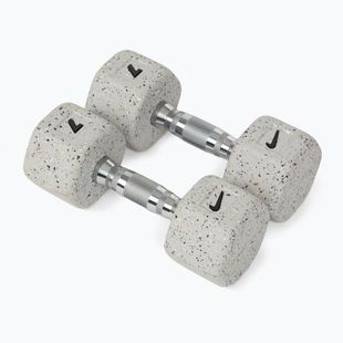 Dumbbells Nike Strength Grind Hex Dumbbell 2 x 7 kg wolf grey