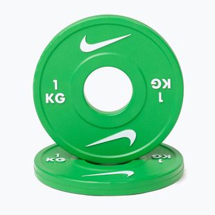 Weight Nike Strength Change Plates 2 x 1 kg green/white