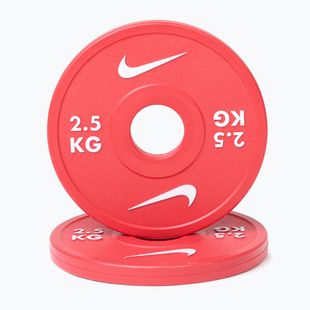Weight Nike Strength Change Plates 2 x 2,5 kg red/white