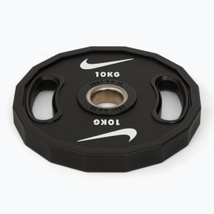 Bumper weight Nike Strength Pro Urethane Plates 10 kg black/white