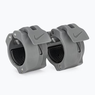 Barbell collars Nike Strength Barbell Collars 2 pcs. grey/black