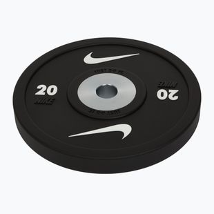 Obciążenie bumperowe Nike Strength Pro Urethane Bumper Plates 20 kg black